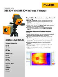 Thumbnail of document Data Sheet - RSE300 Mounted Infrared Camera